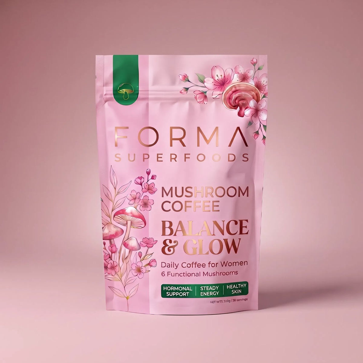 FORMA Women Mushroom Coffee — Balance & Glow pack