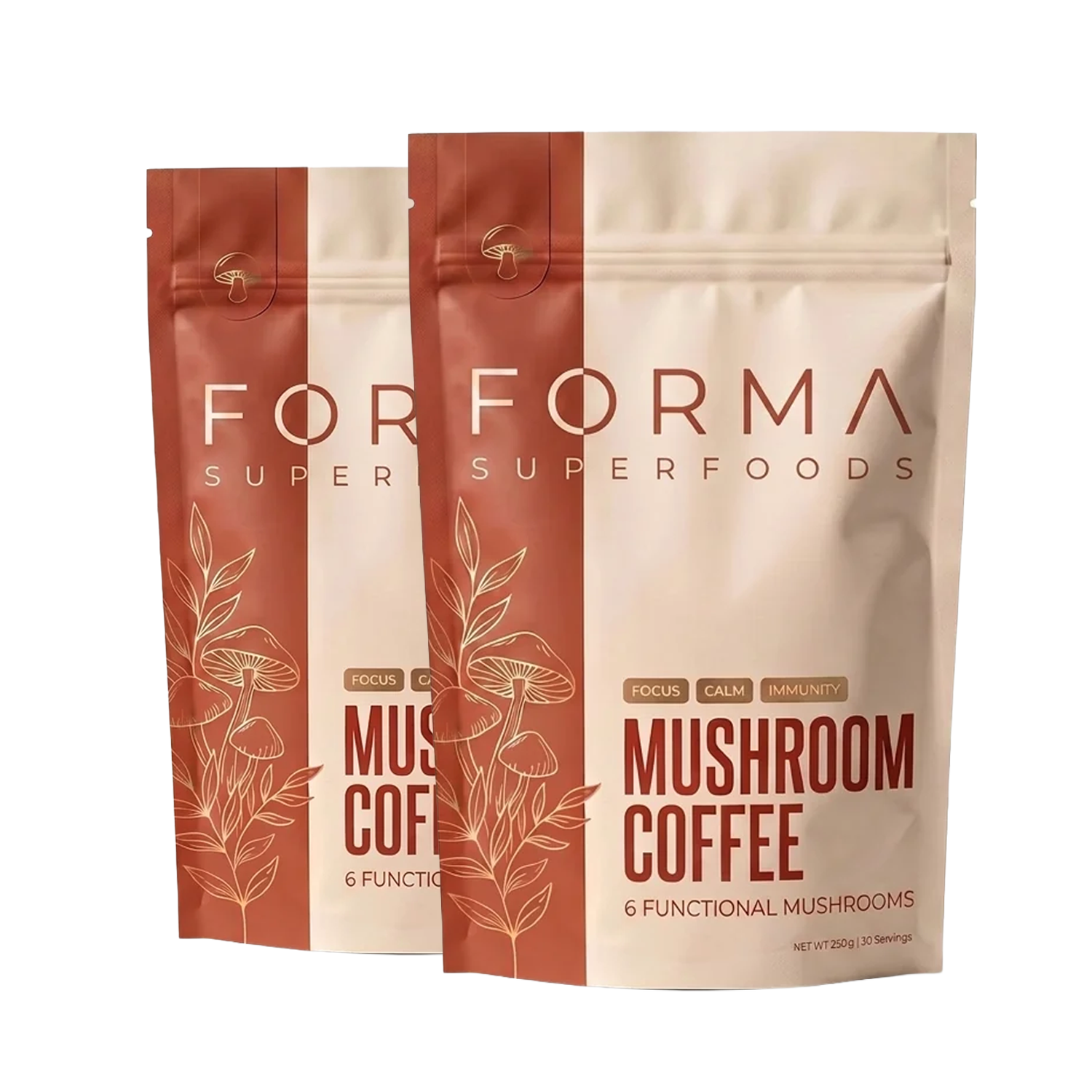 2× Mushroom Coffee