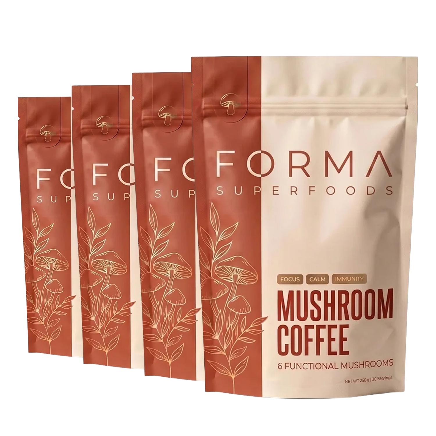 4× Mushroom Coffee